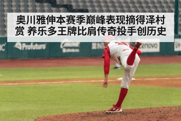 奥川雅伸本赛季巅峰表现摘得泽村赏 养乐多王牌比肩传奇投手创历史